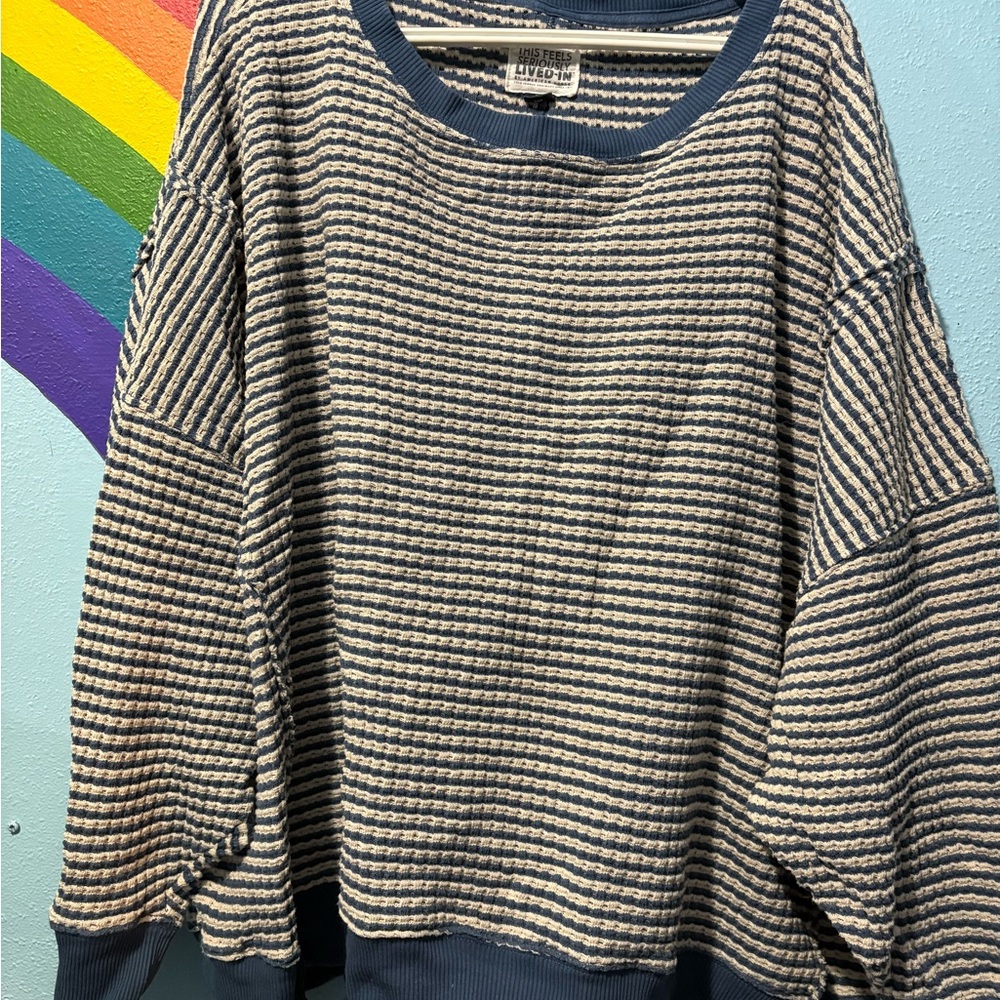 XXL EUC American Eagle Big Hug Waffle Sweatshirt